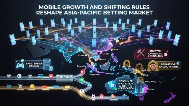 Mobile Growth and Shifting Rules Reshape Asia-Pacific Betting Market