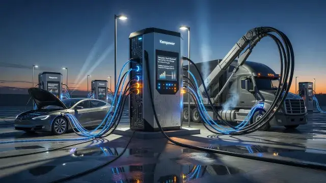 Kempower Debuts Dual-Standard Charger Bridging Cars and Heavy Trucks